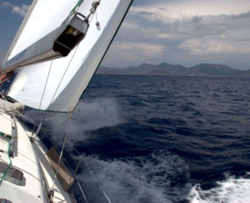 Datça Yarımadasında Yelken